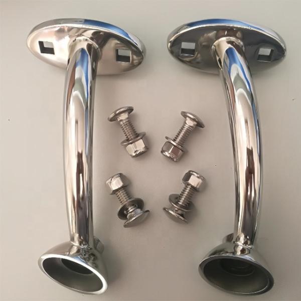 Standard OE NO. Replace/Repair Your Hot Rod Highboy Headlights with Polished Stainless Steel Mounts Universal Fitment