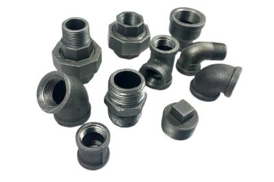 Din 2950 1/2 Npt Malleable Iron Elbow Iron Pipe Connectors For Ship Buildings