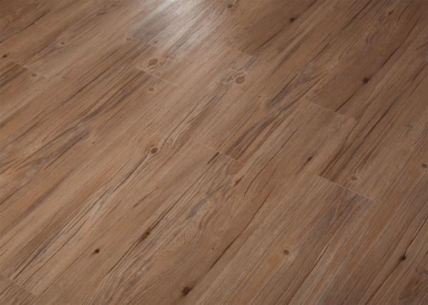 Water Proof 1.8mm Oak Wood LVT Flooring 7inch×48inch