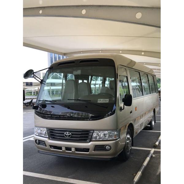 Bus Second Hand Coaster White Golden For Stock Negeria LHD Mini Bus Diesel Promition Price Toyota Coaster