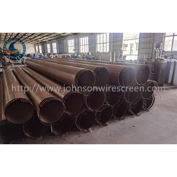 304 Stainless Steel 219mm Well Water Screen Filter Continuous Slot
