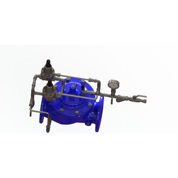 EPDM Rubber Coated Ductile Iron Surge Anticipating Valve with Surge Anticipation Function for Water Systems