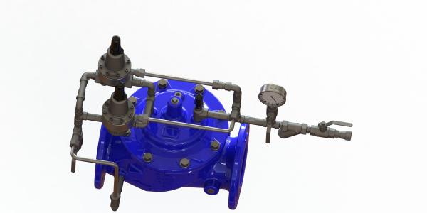 Nenhuma válvula de controle do impulso da operação da batida para as bombas/o equipamento de bombeamento de proteção
