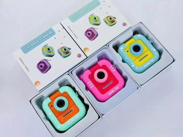 M8 2.4 Inch Screen Camera 3 Games Digital Camera for Children Mini Instant Print Camera