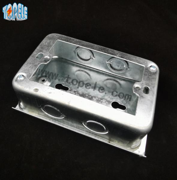 119X77X38 Electrical Boxes And Covers For Switches , Electrical Box Covers