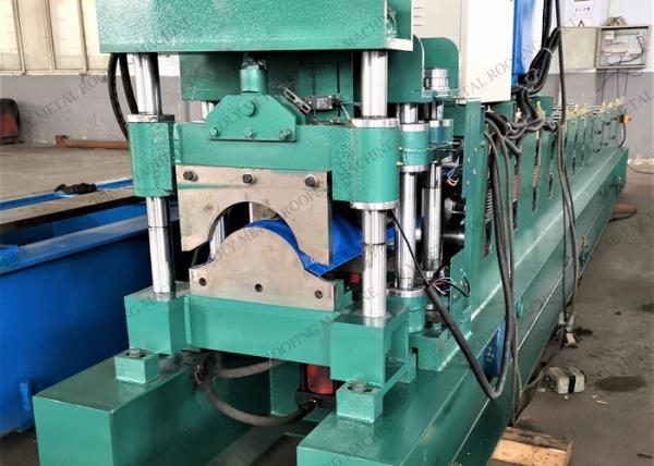 220V PLC Ridge Cap Roll Forming Machine 3500kg Tile Forming Machine 8m Speed