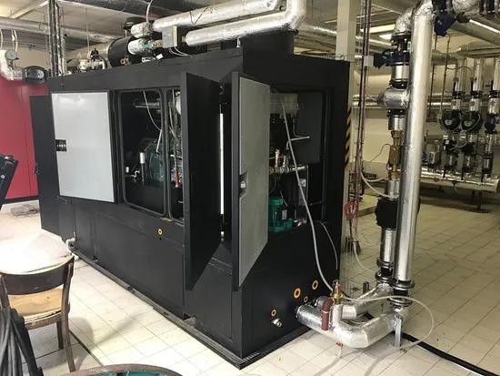 Unité de cogénération au gaz naturel de 100 kW avec un rendement de 84,4% Modèle SP100N