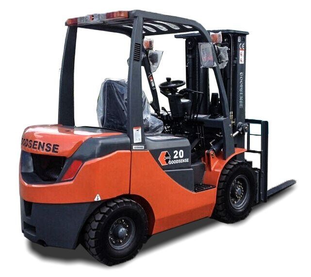 2 Ton Diesel Forklift Goodsense Environment Friendliness Long Wheelbase Design Diesel Counterbalance