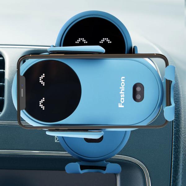 Air Vent Car Mount Wireless Charger 10W Quick Charging For IPhone