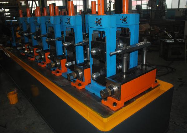 Machine de fabrication de tubes ERW galvanisés 21-63mm de diamètre haute précision