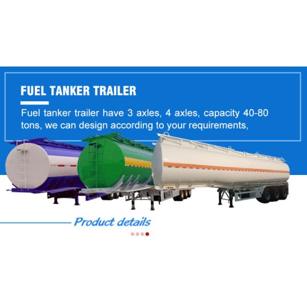 3 Axle Aluminum Stainless Carbon Steel Heavy Fuel Oil Truck Tanker Oil Tank Truck Trailer