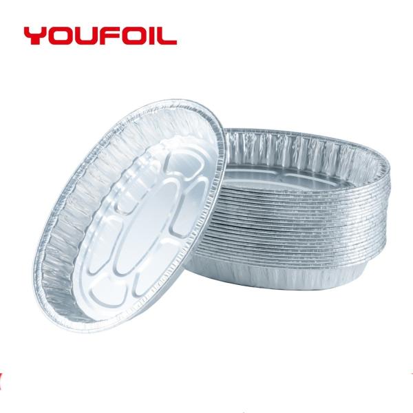 Silver Color Disposable Aluminum Foil Tray Oval Roast