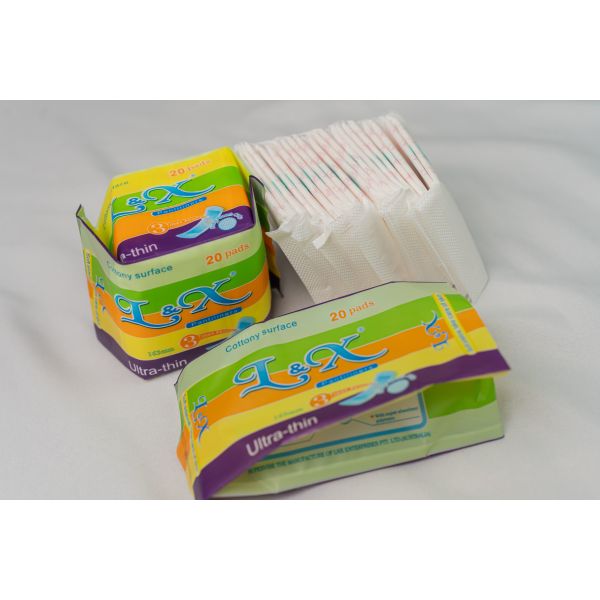 Unscented Organic Pantiliners Ultra Thin Eco Friendly 100 Cotton Pantiliners