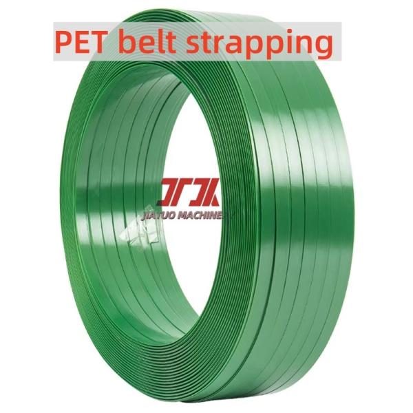 OEM ODM Embossed Plastic PET Packing Belt Pallet Strapping Green Black Yellow