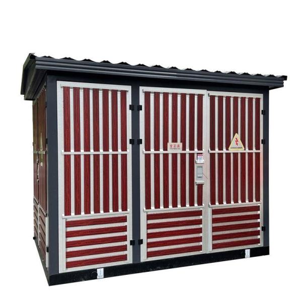45KV Outdoor Kilowatt Power Prefab Substation European Style 1000A Container Substation