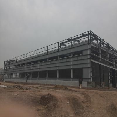 Construction métallique bâtiment soudé H en acier bâtiments agricoles avec poutres H en acier