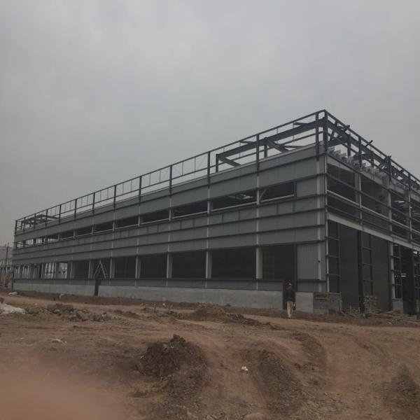 Construction métallique bâtiment soudé H en acier bâtiments agricoles avec poutres H en acier