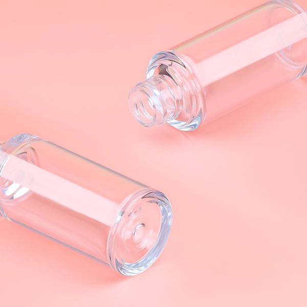 Customized Logo Ultra-Clear PETG Dropper Bottle with Precision Dropper for Serum Packaging