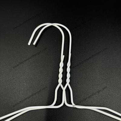 Cost Effective 21g Dry Cleaner Wire Hangers With 1.9mm Wire For 500pcs Per Box