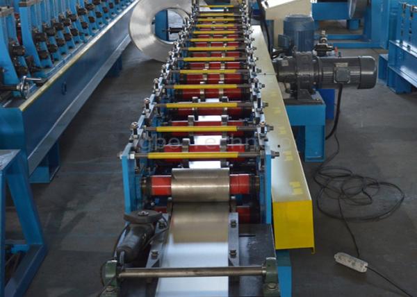 Vane Fire Damper Machine Steel Silo Roll Forming Machine Steel Roll Formers 15m Min