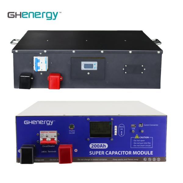 UPS Telecom Capacitor Bank For Home Rechargeable Graphene Material