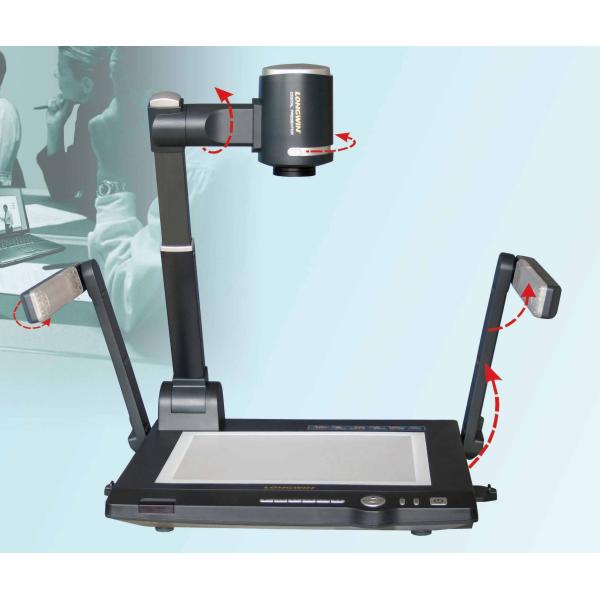 Documente la cámara, equilibrio blanco auto/manual del escáner visual del presentador de DP6650A,