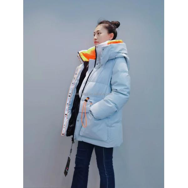 FODARLLO YF22531 Ladies Warm Hooded Cotton-padded Clothes Women Slim Long Winter Jackets Women Coats