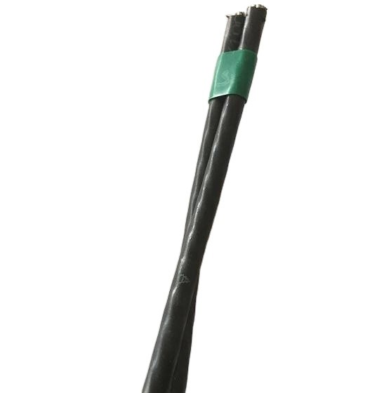 Overhead Low Voltage Lower ABC Cable 2x10mm with XLPE Insulation and Aluminum Conductor
