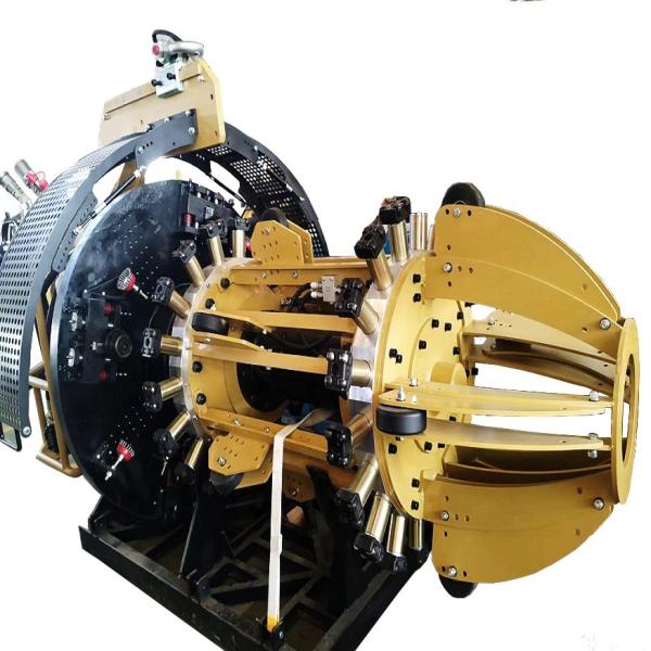 Steel Plate Beveling Machine for Pipeline Equipment at Manufacturing Plant Weight KG 4500