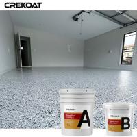 Abrasión anti de epoxy del mantenimiento del garaje de la escama baja del piso no tóxica