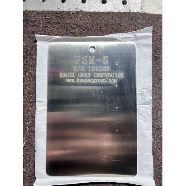 PSM-5 Penetrant System Monitor Panel Calibration Block