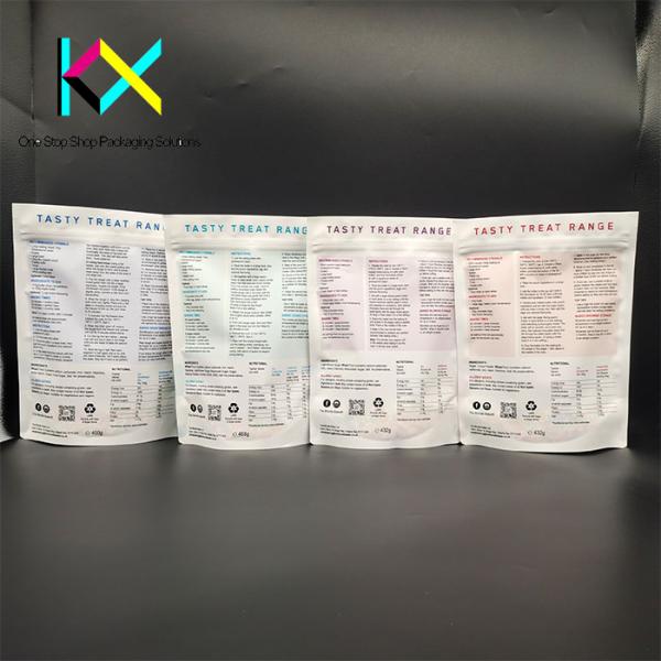 Multiple Designs Recyclable Packaging Bags PE Stand Up Zipper Pouch 130um