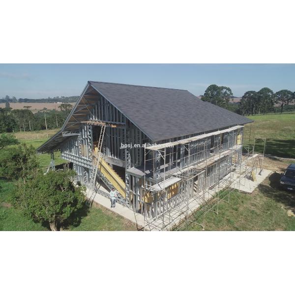 Italy Used Prefabricated Light Gauge Steel House Villa Roll Forming Machine