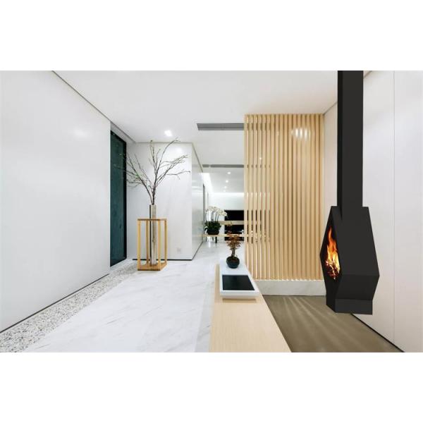 Indoor Wood Burning Suspended Fireplace Ceiling Mounted Hanging Stove