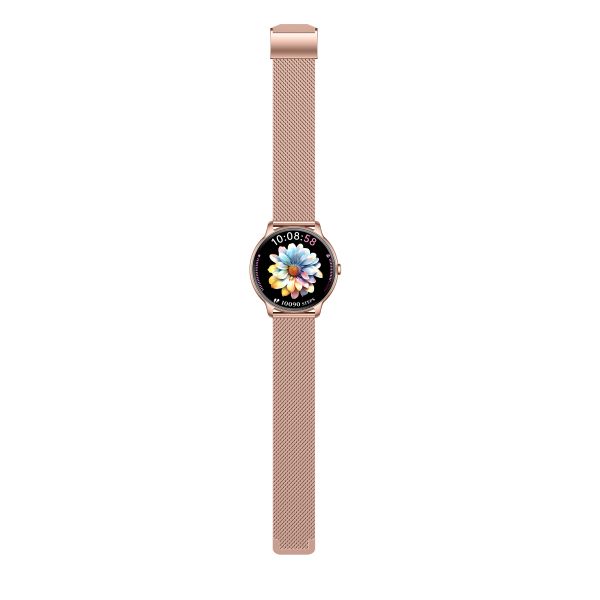KW326 Ultra-Thin Ladies Smartwatch with AMOLED Display Bluetooth Calling