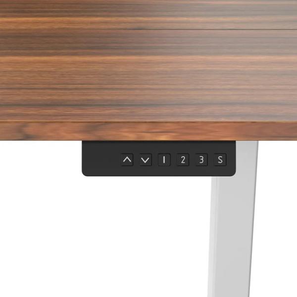 Single Motor Electric Height Adjustable Computer Desk for Home Office DIY Workbench