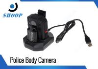 Câmeras montadas IP67 de pouco peso da polícia corpo Wearable a pilhas