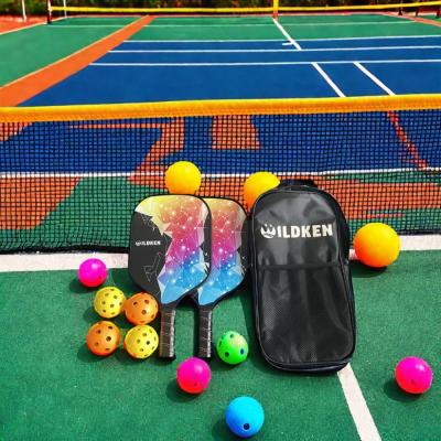 220g Fiberglass Pickleball Paddles Sets With 2 Paddles 4 Balls / 1 Bag USAPA Approved