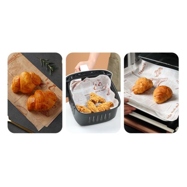 230C Non Stick Food Wrapping Parchment Paper Wrapping Silicone Baking Paper 30CMX10M