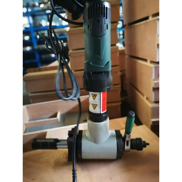 ISP -120 ISO Pneumatic Pipe Beveler , Pipe Beveling Chamfering Machine