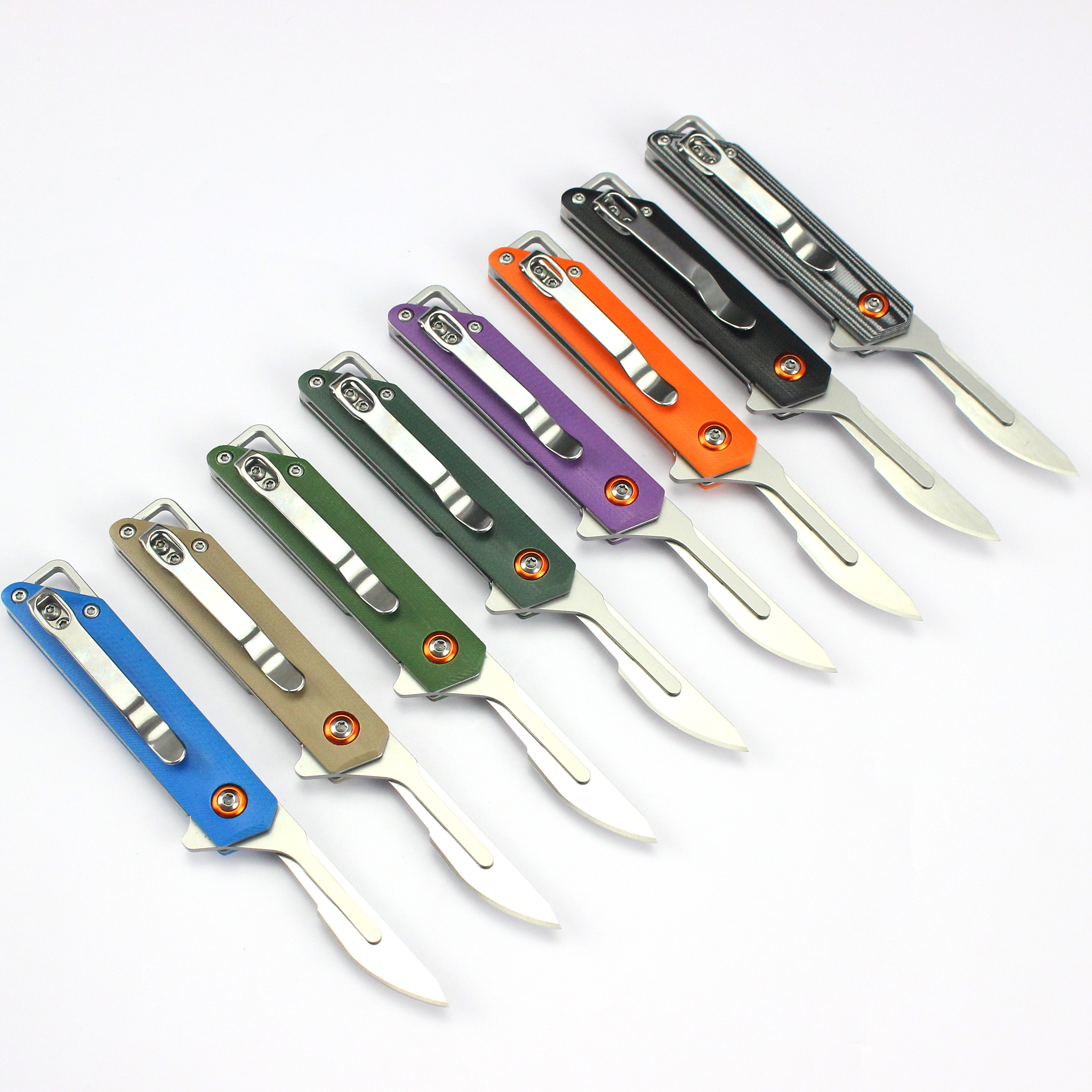 Factory Direct Customizable G10 Handle Scalpel Portable Mini Pocket Knife