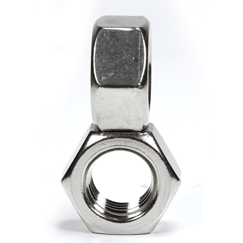 DIN934 316 A4 Stainless Steel Hex Nut M2-M64 Hexagon Nuts Marine Grade Anti-Corrosion Rustproof Metric Hexagonal Head Nut Bolt Screw Fastener