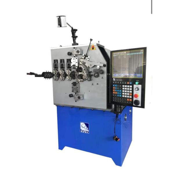 Three Axes CNC Spring Coiling Machine with 1.0-4.0mm Diameter and Taiwan CNC System