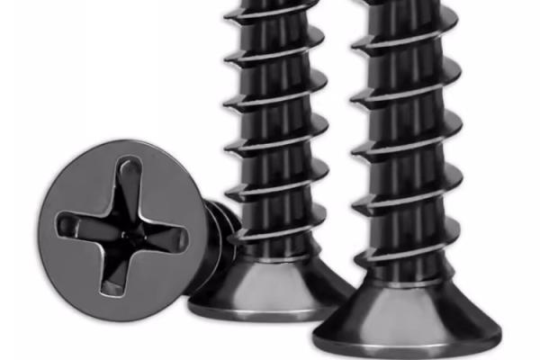 CSK screws M10 M20 Carbon steel Flat head Hexagon tapping screws Grade8.8 Metal bolts