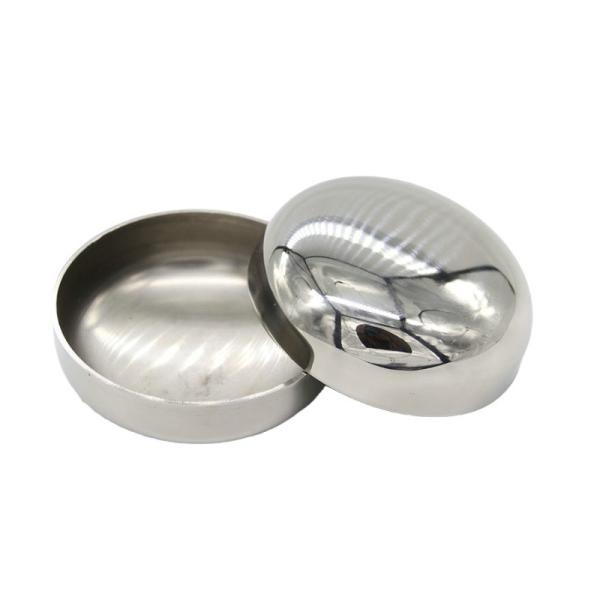 Stainless Steel Pipe Fittings Cap 4'' Sch10s To Sch160s Asme B16.9