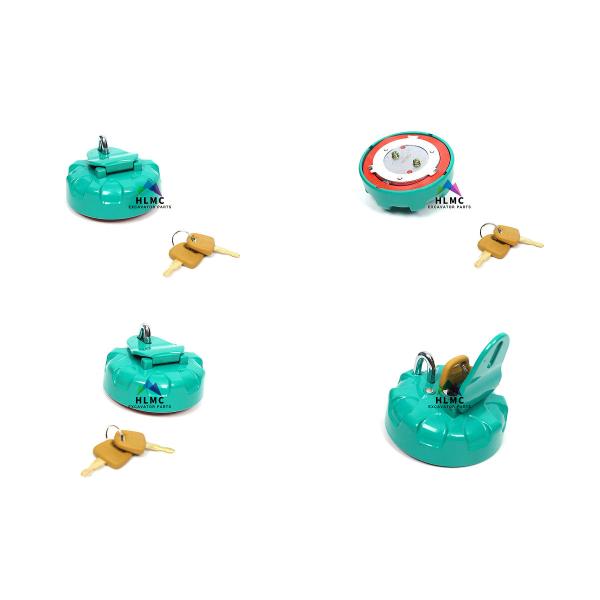 SK200 SK210 Fuel Tank Cover SK Diesel Fuel Tank Caps Float For Excavator Parts