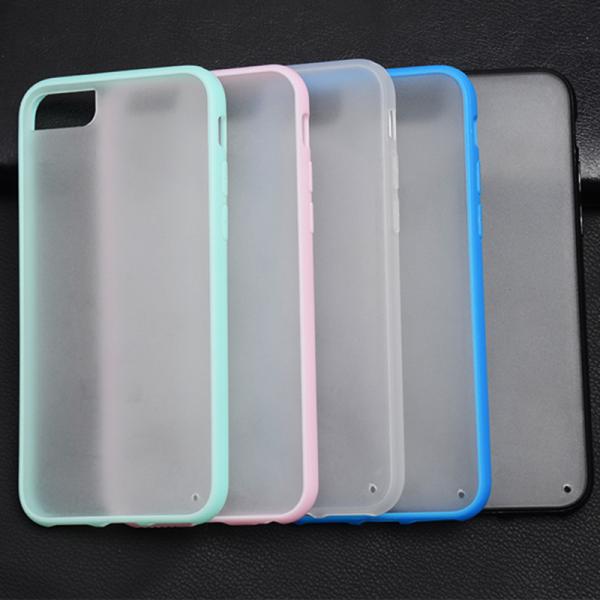 Hard PC+TPU Scrub Back Cover Cell Phone Case For iPhone 7 7 Plus 6 6s Plus