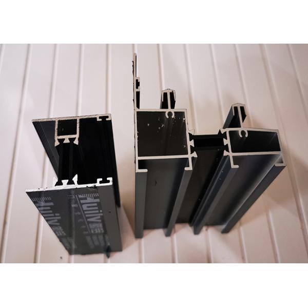 PVDF Coating 2.2mm Aluminum Door Frame Extrusions Profile