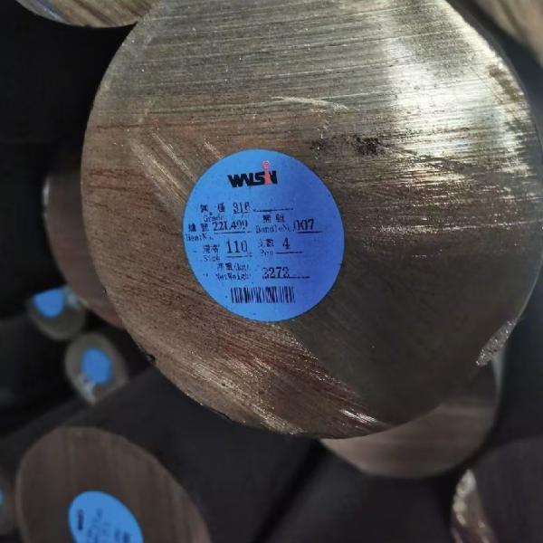 316L Stainless Steel Round Bar Diameter 10 - 350mm SS Bars ASTM A276