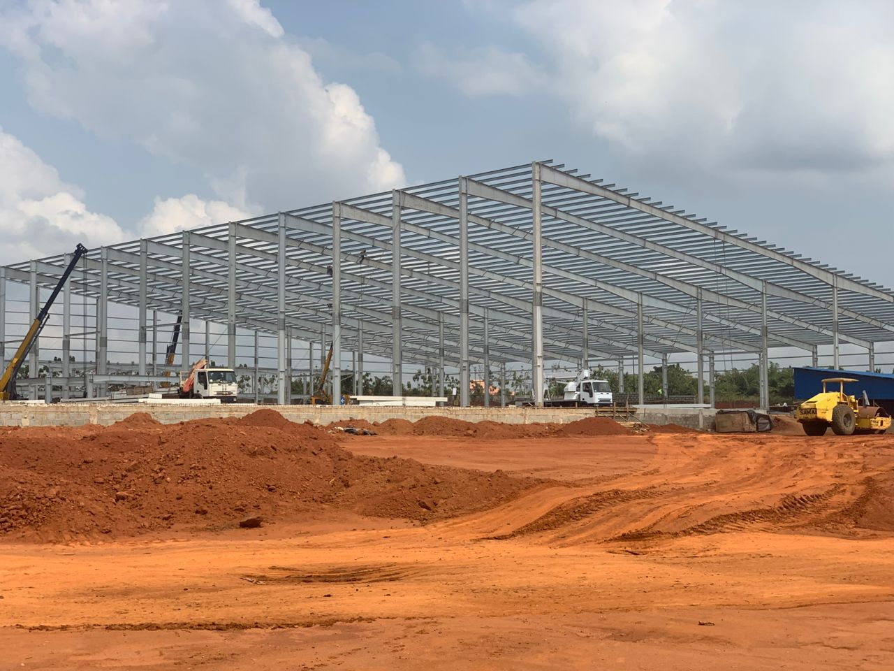 Fast Build Steel Structure Warehouse Peb Industrial Metal Building